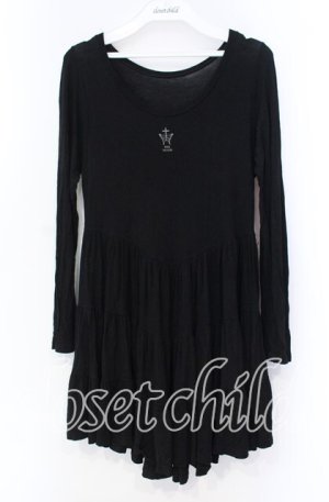 画像: MIHO MATSUDA / ティアードプル  ブラック O-25-11-18-090-GO-OP-IG-OS