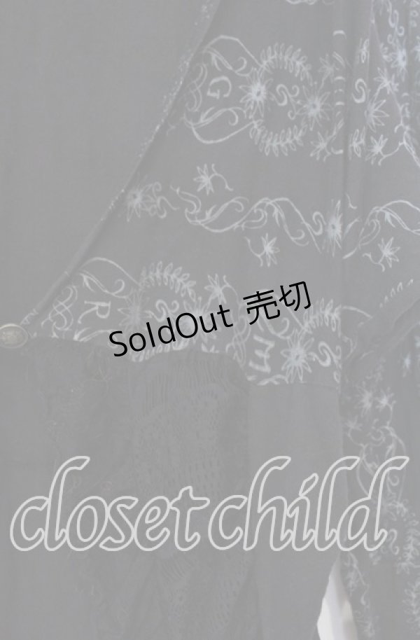 画像2: GRAMM / フィッシュテールボレロ  ブラック O-25-11-18-103-HN-TO-IG-OS (2)