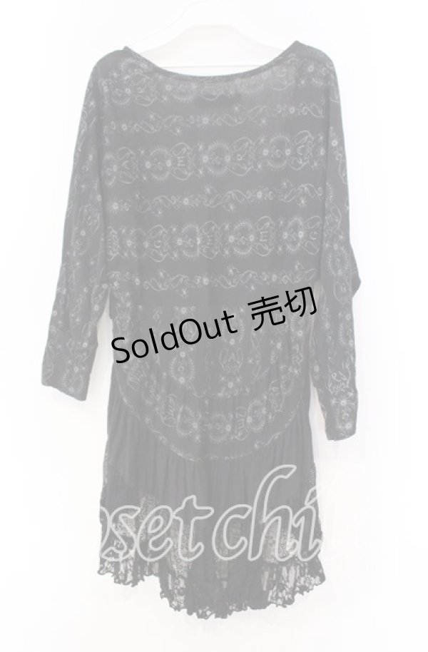 画像3: GRAMM / フィッシュテールボレロ  ブラック O-25-11-18-103-HN-TO-IG-OS (3)