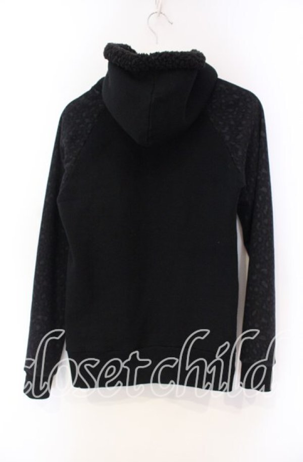 画像3: JURY BLACK / 裏起毛切り替えパーカー 2 ブラック O-25-11-18-108-GL-TO-YM-ZT041 (3)