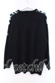 画像3: BACKSTAGE PASS / PANTHERA-RAINBOW(パンセラ－レインボー)ニットソー F ブラックｘマルチ O-25-11-18-015-PU-TO-YM-ZT515 (3)