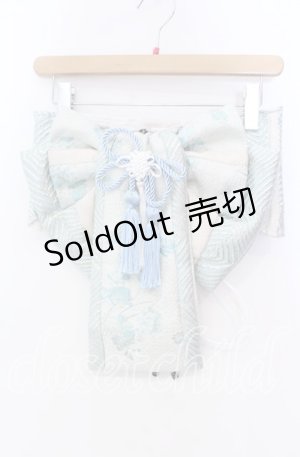 画像: Qutie Frash / 花魁帯コルセット  サックス O-25-11-18-022-QU-TO-OW-ZT159