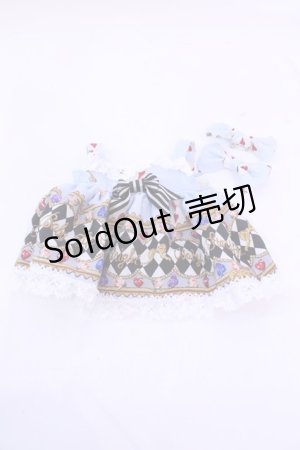 画像: BABY,THE STARS SHINE BRIGHT / Alice in the Crystal Palace柄くみゃちゃんジャンパースカート  サックス O-25-11-20-1001-BA-ZA-OW-OS