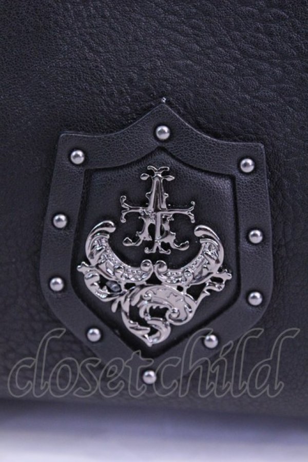 画像2: artherapie / カーラ ハンドショルダーバッグ  ブラック O-25-11-20-1035-GO-BG-IG-ZT308 (2)