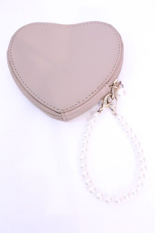 画像2: m petit by misako / ハート型コインケース  ブラウン O-25-11-20-1039-LO-ZA-IG-ZT323 (2)