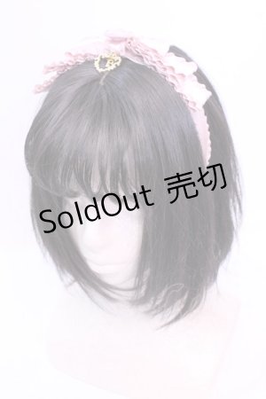 画像: BABY,THE STARS SHINE BRIGHT / Little Lady Camelliaリボンカチューシャ  ピンク O-25-11-20-1055-BA-AC-OW-OS