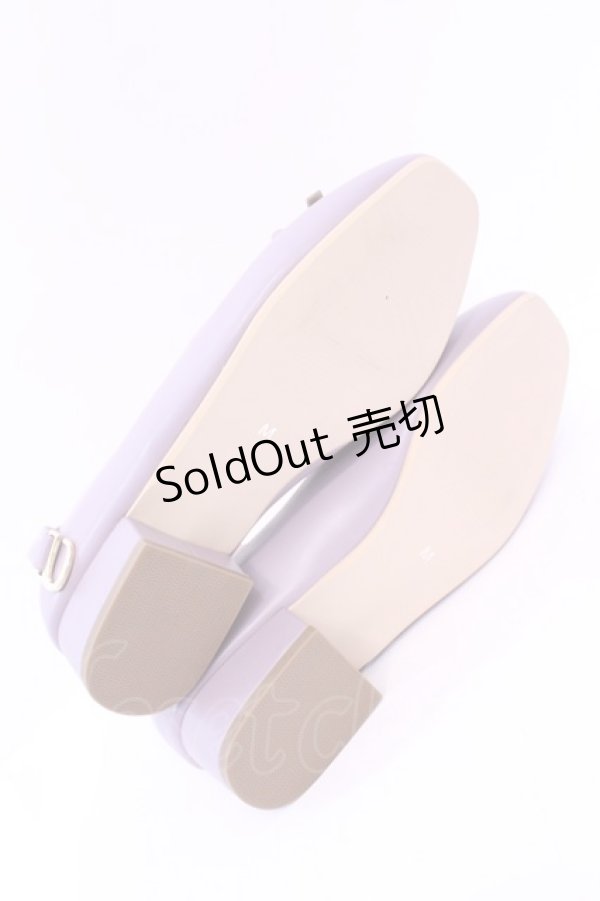 画像8: axes femme POETIQUE / ローヒールスクエアパンプス Ｍ ラベンダー O-25-11-20-1024-AX-SH-IG-ZTK002 (8)