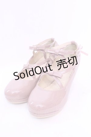 画像: axes femme / エナメルレースアップパンプス Ｌ ピンク O-25-11-20-1025-AX-SH-IG-OS