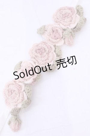 画像: PINK HOUSE / リストレット  ピンク×シロリボン O-25-11-20-1003-LO-AC-IG-OS