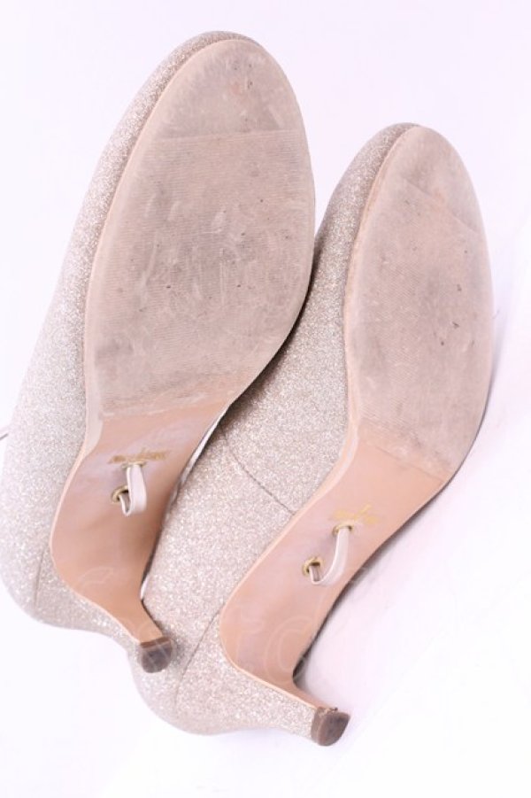 画像5: axes femme / ラメグリッターパンプス Ｌ ベージュ O-25-11-20-1027-AX-SH-IG-ZTK002 (5)