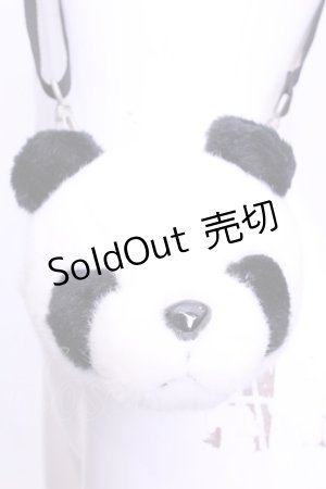 画像: BABY PINK HOUSE / パンダポシェット  シロ×クロ O-25-11-20-1029-LO-BG-IG-OS