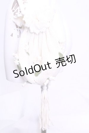 画像: PINK HOUSE / ニットポシェット  オフ O-25-11-20-1030-LO-BG-IG-OS