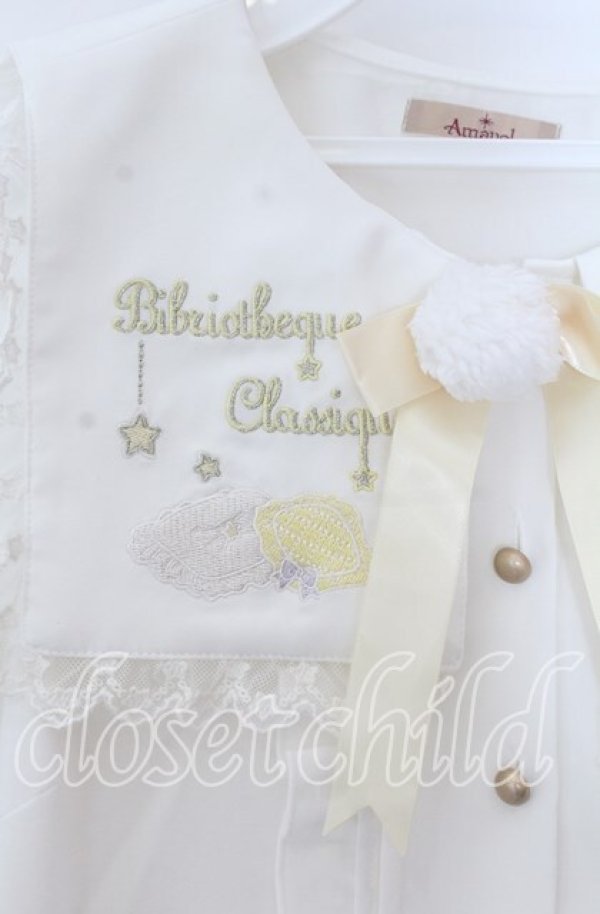 画像3: Amavel / Sleeping Sheepスクエアカラーブラウス  オフ×イエロー O-25-11-21-032-CA-BL-IG-OS (3)