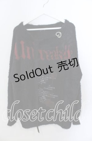 画像: Cxxxxxl Girl / パッチシャギースウエット  ブラック O-25-11-21-036-LO-TO-OW-OS