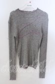 画像1: merry jenny / ランダムメロウリブニット  グレー O-25-11-21-042-LO-TO-IG-ZT522 (1)
