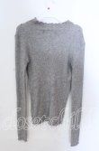画像2: merry jenny / ランダムメロウリブニット  グレー O-25-11-21-042-LO-TO-IG-ZT522 (2)