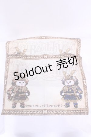 画像: 【SALE】Enchantlic Enchantilly / 193 絢爛たる鎧を身に纏った双子の子猫物語 シリーズ ランチョンマット  アイボリー系 O-25-11-21-1043-LO-ZA-OW-ZT334