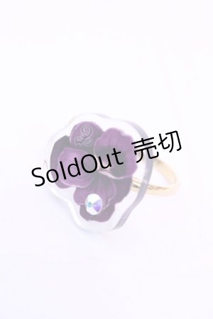 画像: Enchantlic Enchantilly / Dolled Up Ring （すみれ）  眩ゆいすみれ O-25-11-21-1047-LO-AC-OW-OS