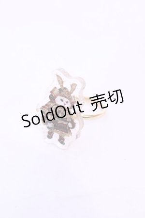 画像: Enchantlic Enchantilly / Dolled Up Ring（193 絢爛たる鎧を身に纏った双子の子猫物語 ）  赤組猫ちゃん O-25-11-21-1051-LO-AC-OW-ZT168F001