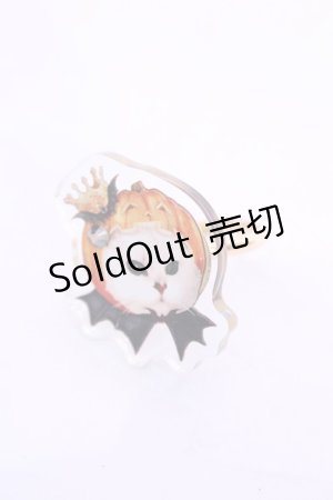 画像: Enchantlic Enchantilly / Jack-o'-Lantern Cat リング  オレンジ O-25-11-21-1054-LO-AC-OW-OS