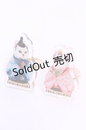 画像: Enchantlic Enchantilly /  Dolled up Ring 雛人形セット  ブル-・ピンク O-25-11-21-1064-LO-AC-OW-OS