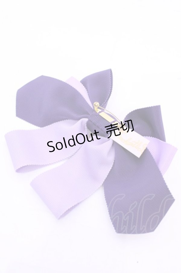 画像3: Enchantlic Enchantilly / すみれの宝石箱パールリボンブローチ  ラベンダー O-25-11-21-1007-LO-ZA-OW-ZT208F004 (3)