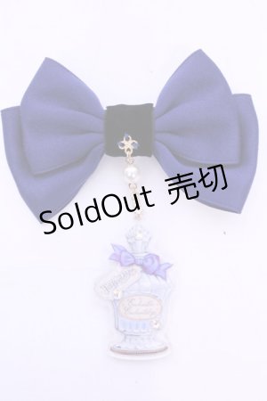 画像: Enchantlic Enchantilly / drink me リボンブローチ  ブルー O-25-11-21-1010-LO-AC-OW-OS