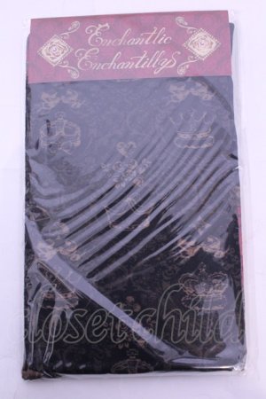 画像: Enchantlic Enchantilly / トランプクラウンタイツ M〜L クロ×ブラウン O-25-11-21-1016-LO-ZA-OW-OS