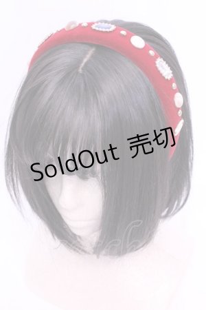 画像: Enchantlic Enchantilly / 宝石箱カチューシャ  ワイン O-25-11-21-1030-LO-AC-OW-OS