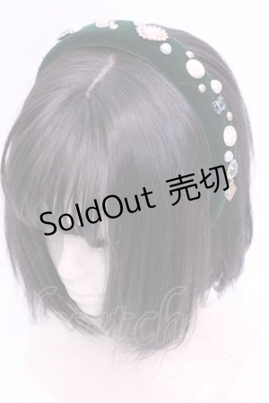 画像: Enchantlic Enchantilly / 宝石箱カチューシャ  グリーン O-25-11-21-1033-LO-AC-OW-OS