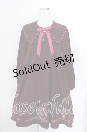 画像: Amavel / Magical Candy Aラインワンピース  ワイン O-25-11-21-008-CA-OP-IG-OS