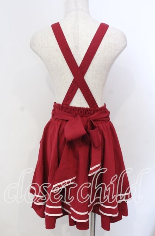 画像3: Amavel / ブレードかざりフレアマリンスカパン  アカ O-25-11-21-001-CA-PA-IG-OS (3)