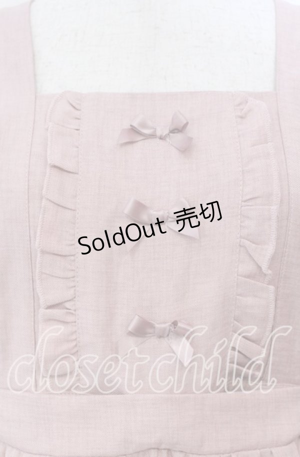 画像2: m petit by misako / マロンクリーム3WAY ジャンパースカート 5Ｌ ピンク O-25-11-21-013-LO-OP-IG-OS (2)