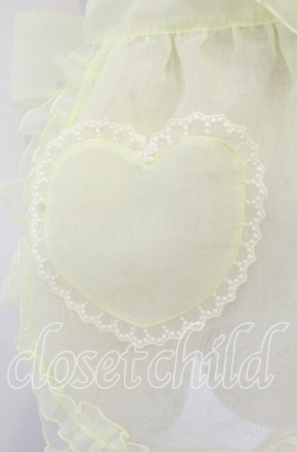 画像3: Angelic Pretty / Heart Fairyフリルエプロン  イエロー O-25-11-22-023-AP-TO-OW-OS (3)