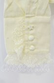 画像3: Angelic Pretty / ロゴ刺繍レースジャボブラウス  イエロー O-25-11-22-030-AP-BL-IG-OS (3)