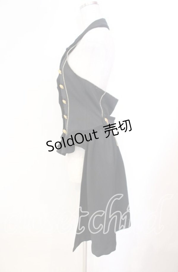 画像3: ALICE and the PIRATES / フィヨルドベストII  ブラック×ゴールド O-25-11-22-033-PA-JA-IG-OS (3)