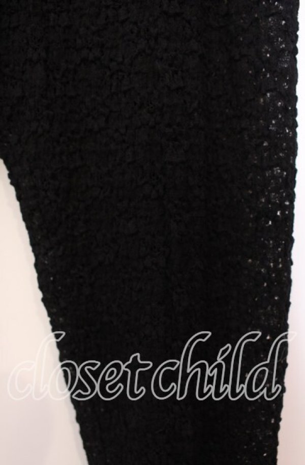 画像2: INGEBORG / レースレギンス  クロ O-25-11-22-001-LO-PA-IG-ZT359 (2)