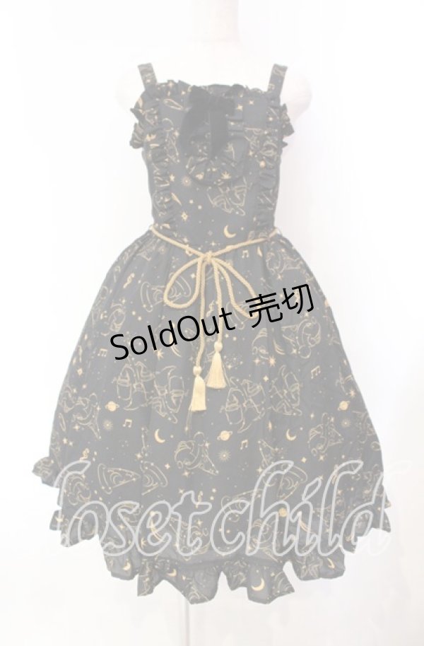 画像1: axes femme kawaii / 【Disney】ファンタジア/ワンピース M クロ O-25-11-22-052-AX-OP-OW-OS (1)