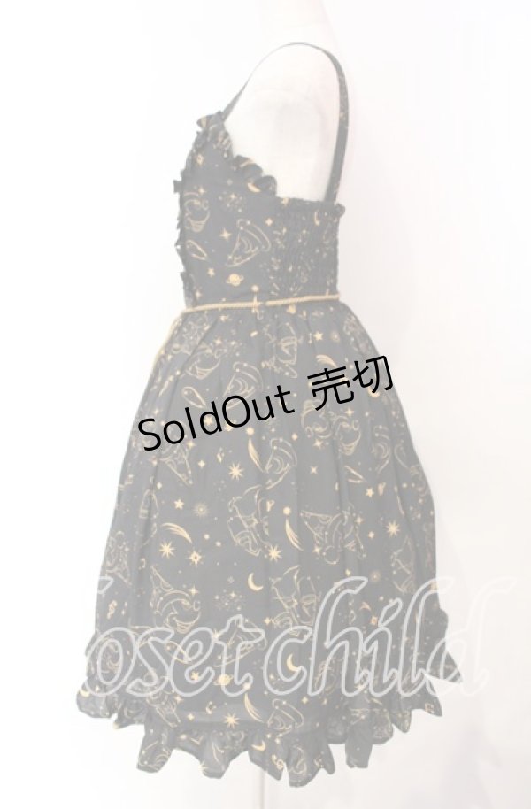 画像4: axes femme kawaii / 【Disney】ファンタジア/ワンピース M クロ O-25-11-22-052-AX-OP-OW-OS (4)