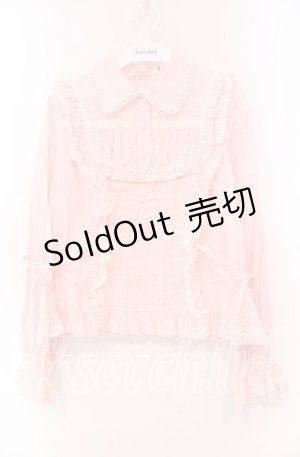 画像: Vcastle / プチリボンタックブラウス M ピンク O-25-11-22-054-EL-BL-OW-OS
