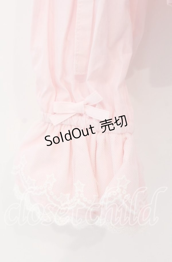 画像3: Vcastle / プチリボンタックブラウス M ピンク O-25-11-22-054-EL-BL-OW-OS (3)