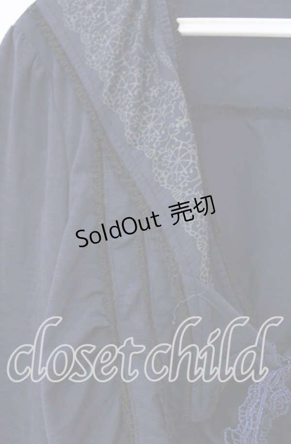 画像2: Rozen Kavalier / プリントボレロ  ネイビー O-25-11-22-055-OO-TO-IG-OS (2)