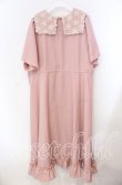 画像3: m petit by misako / レースセーラーワンピース 4Ｌ ピンク O-25-11-22-074-LO-OP-IG-ZT161 (3)
