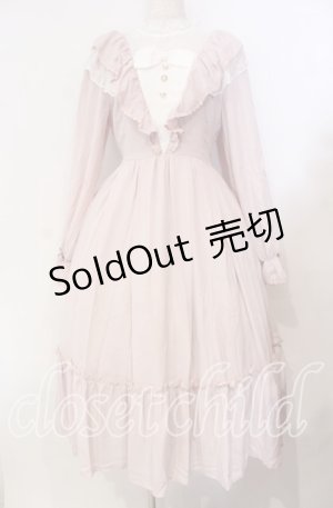 画像: axes femme kawaii / ヴィンテージシフォンワンピース M ピンク O-25-11-22-008-AX-OP-OW-OS