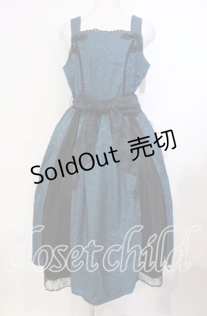 画像: axes femme kawaii / チャイナジャガードジャンスカ M グリーン O-25-11-22-010-AX-OP-OW-OS