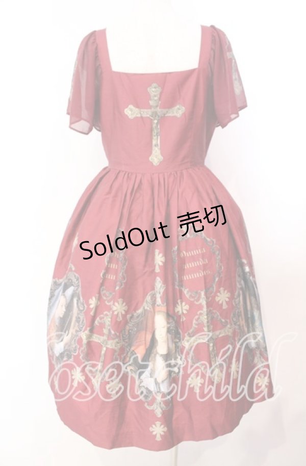 画像6: Juliette et Justine / ローブ ドゥ クロワ ワンピース  レッド O-25-11-22-016-CL-OP-IG-OS (6)