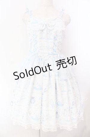 画像: Angelic Pretty / 双子のエトワールドレスジャンパースカート  サックス O-25-11-22-018-AP-OP-IG-OS
