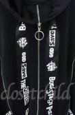 画像2: BACKSTAGE PASS / PARACHUTE-PARKAビッグシルエットジップアップパーカー F ブラック O-25-11-24-031-PU-TO-YM-ZT514 (2)