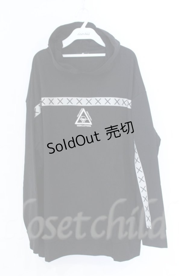 画像1: NieR Clothing / FRONT LINE PULL　パーカー F ブラック O-25-11-24-032-PU-TO-YM-ZT453 (1)