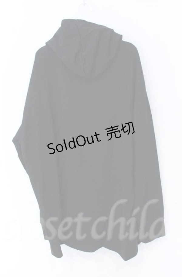 画像2: NieR Clothing / FRONT LINE PULL　パーカー F ブラック O-25-11-24-032-PU-TO-YM-ZT453 (2)